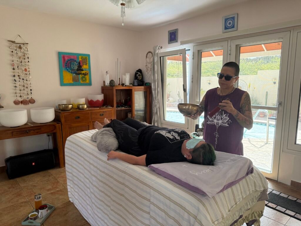 A moment at Namaste Yoga Aruba